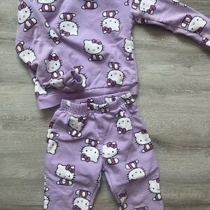 Hello Kitty Purple Kids outfit